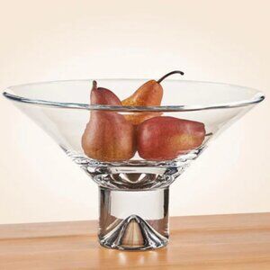 NIB Badash Blown Glass Centerpiece/Fruit Bowl